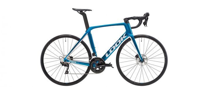 Look 795 Blade Disc (Glossy Metallic Blue Silver)