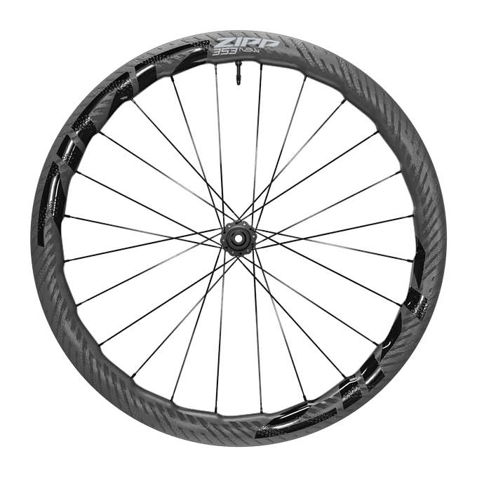 Zipp 353 NSW Carbon Tubeless Disc Brake Wheel - Shimano/Sram (Black)