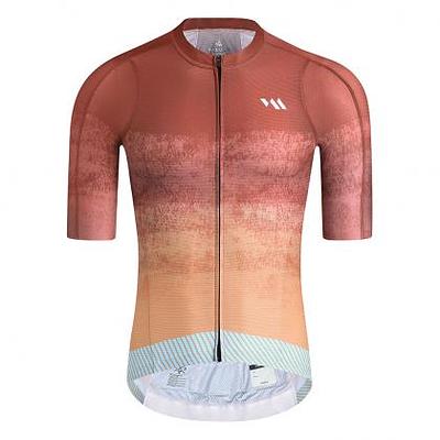 Monton Valore Terra Gradient Men's Cycling Jersey (Sunset Clay)