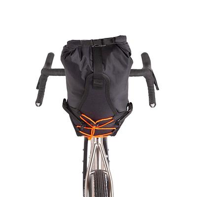 Restrap Saddle Bag (Black/Orange)