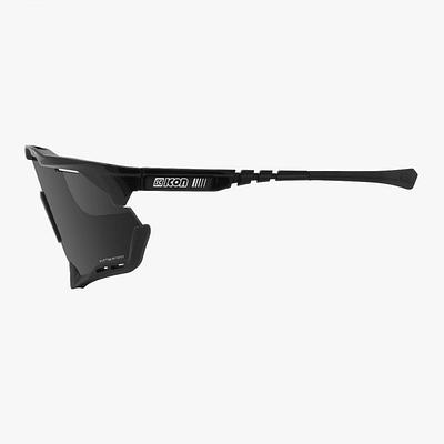 Scicon Aeroshade XL Sport Sunglasses (Multimirror Silver/Black Gloss)