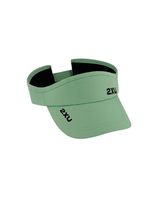 2XU UQ5686F Run Visor Cap (Digital Mint/Black)