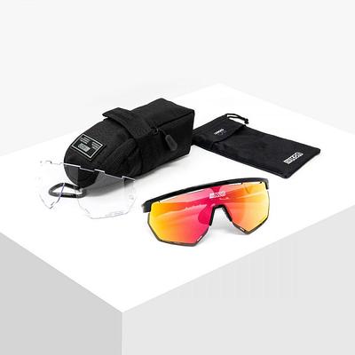 Scicon Aerowing Sport Sunglasses (Multimirror Red/White Gloss)