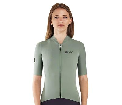 Santini Stone Unisex Cycling Jersey (Green)