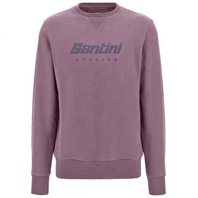 Santini Branded Unisex Full Sleeve Sweatshirt (Pink)