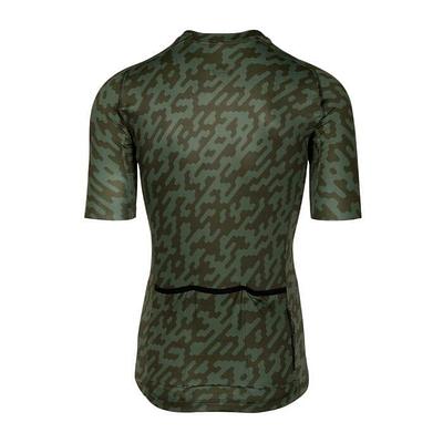 Bioracer Spitfire Noise Mens Cycling Jersey (Olive)