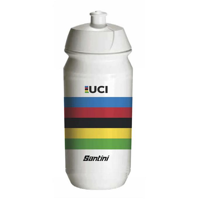 Santini UCI Official World Champion Bottle (White)