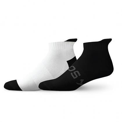 Sox Footwear Classic Tab Unisex Multi Sport Socks - Pack of 2 (Print)
