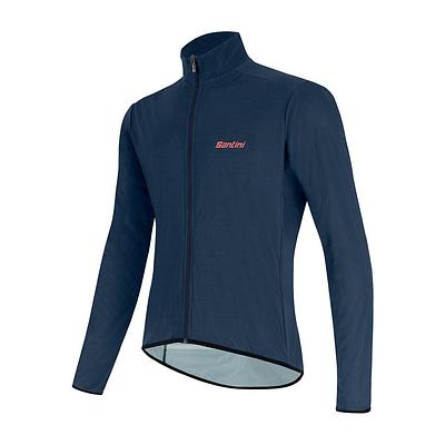 Santini Nebula Puro Windbreaker Mens Cycling Vest (Nautica Blue)