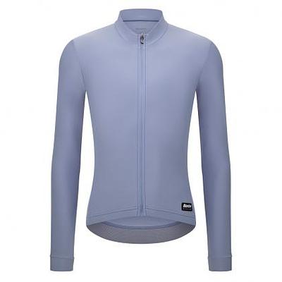 Santini Ready To Ride Unisex Long Sleeve Cycling Jersey (Light Blue)