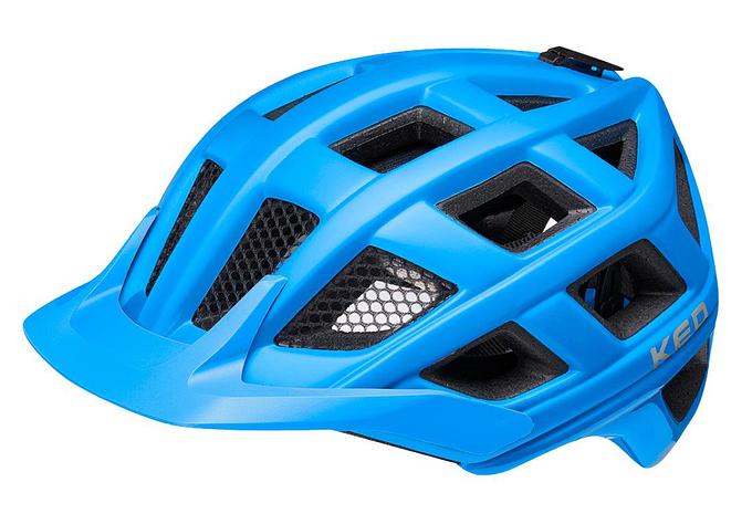 KED Crom MTB Helmet (Blue Matt)