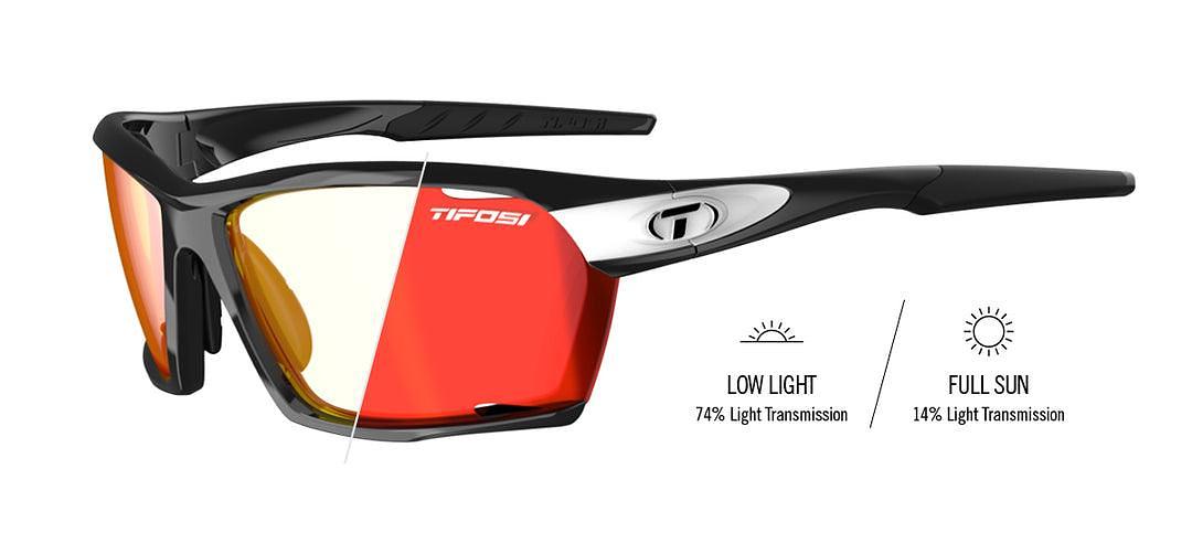 Tifosi Kilo Sport Sunglasses (Black/White)