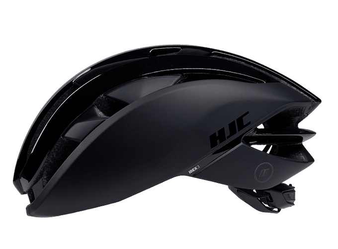 HJC Ibex 3.0 Road Cycling Helmet (Matte Glossy Black)