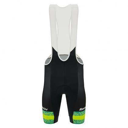 Santini Australia Team Mens Cycling Bibshorts (Black)