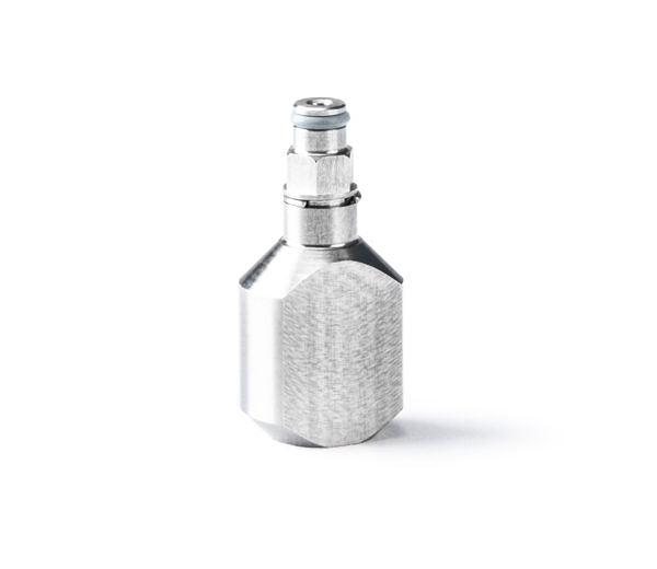 Park tool 2602A Adapter for SRAM Bleeding Edge Mineral Oil w/ O-Ring (Silver)