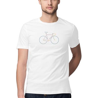 Sport Canvas Neon Bike Classic Fit Unisex T-Shirt
