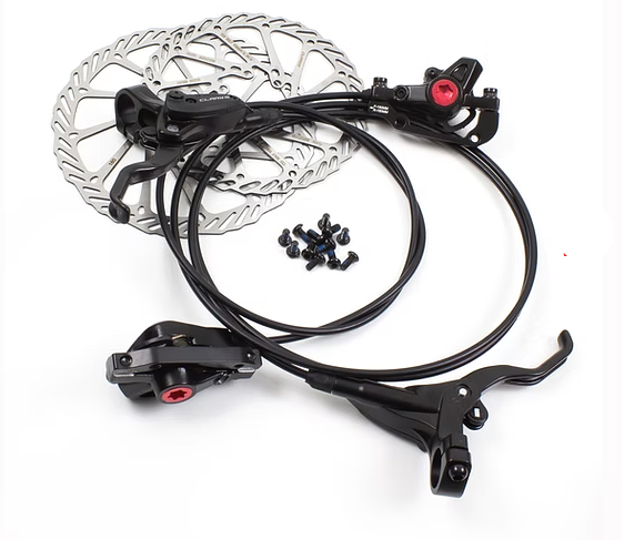 [Open Box] Clarks M2 Post Mount Hydraulic Disc Brake (Black/Red)
