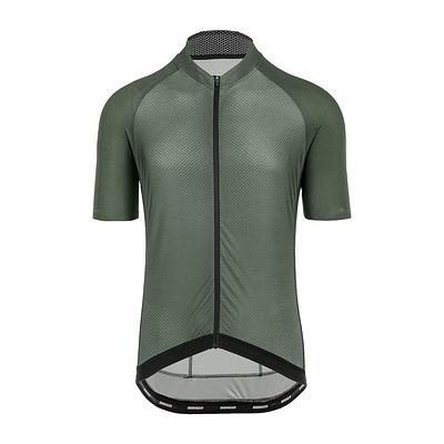 Bioracer Sprinter Coldblack Mens Cycling Jersey (Light Olive)