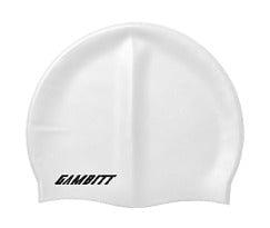 Gambitt Glacier Swimming Caps (White)