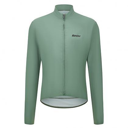 Santini Ready To Ride Unisex Wind Cycling Jacket (Sage Green)