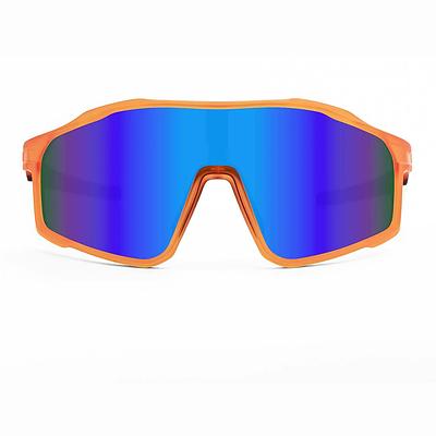 Craycol Speedy Bunny Sport Sunglasses (Blue Reflective/Orange)