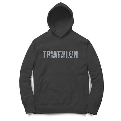 Sport Canvas Triathlon Regular Fit Unisex Hoodie