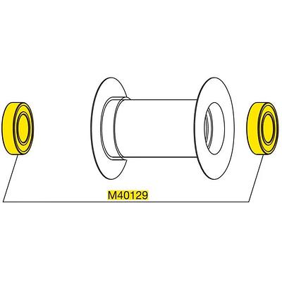 Mavic Comete Track Rear Wheel Hub Bearings