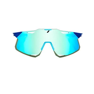 100% Hypercraft Sport Sunglasses (Blue Topaz Multilayer/Matte Metallic Into the Fade)