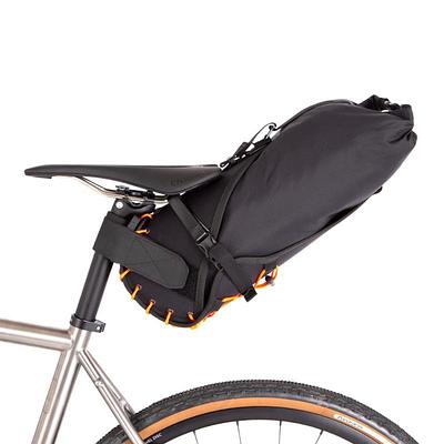 Restrap Saddle Bag (Black/Orange)
