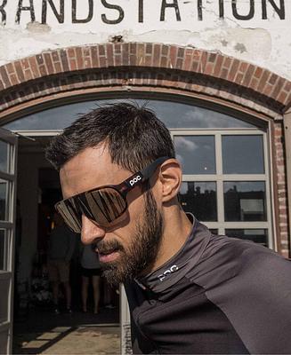 POC Aspire Sport Sunglasses (Tortoise Brown)