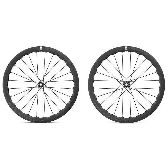 Fulcrum Sharq 42 Carbon Tubeless Ready Disc Brake Wheel - Shimano Hypgerglide (Black)