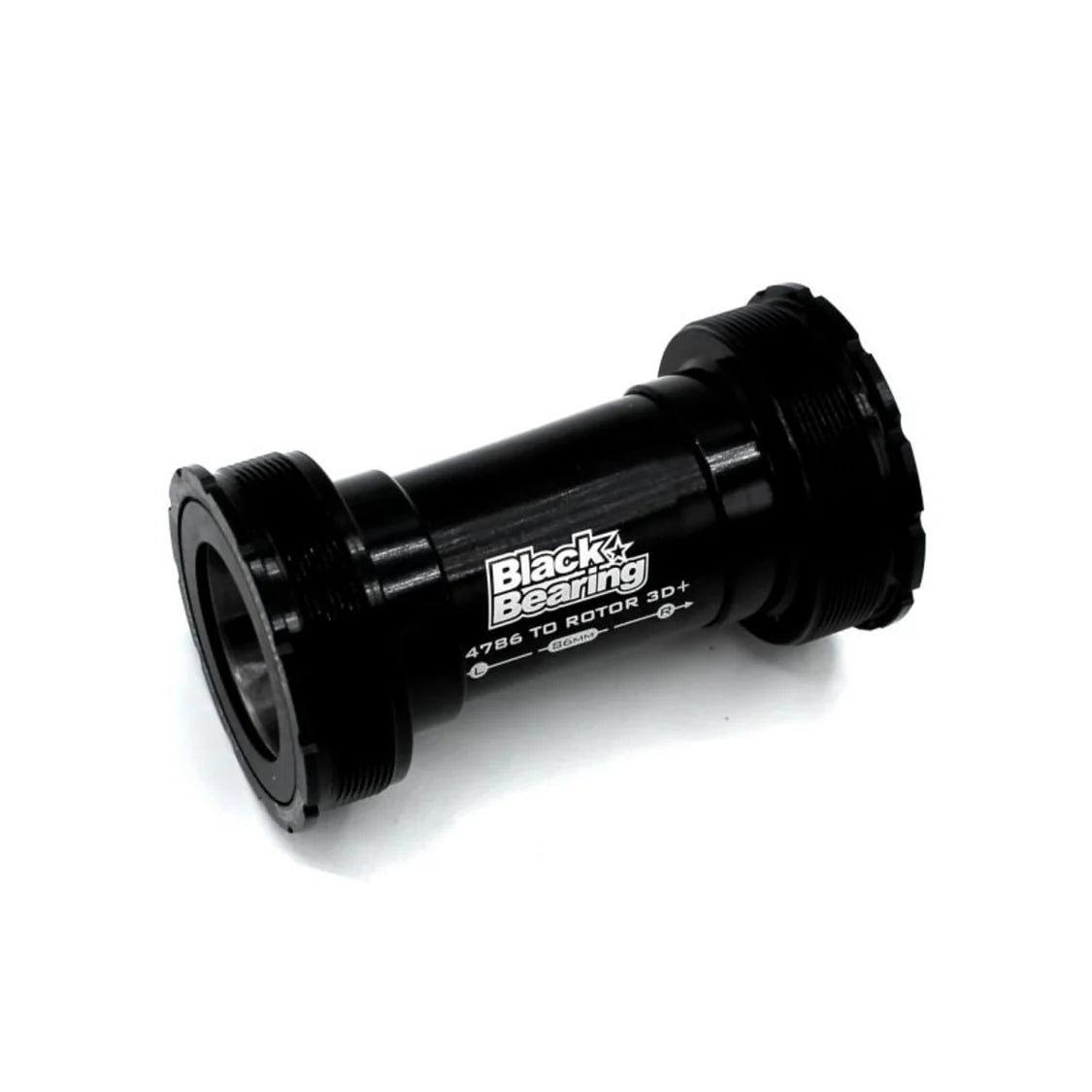 Black Bearing T47 86/92-30 B5 inox Bottom Bracket (Black)