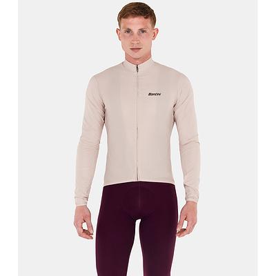 Santini Ready To Ride Unisex Wind Cycling Jacket (Cappuccino)