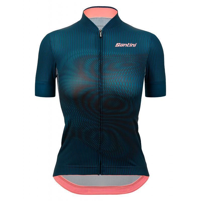 Santini Delta Vortex Women's Cycling Jersey (Teal)