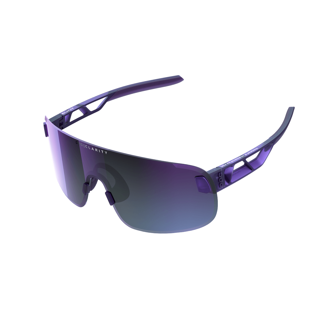 POC Elicit Sport Sunglasses (Sapphire Purple Translucent)