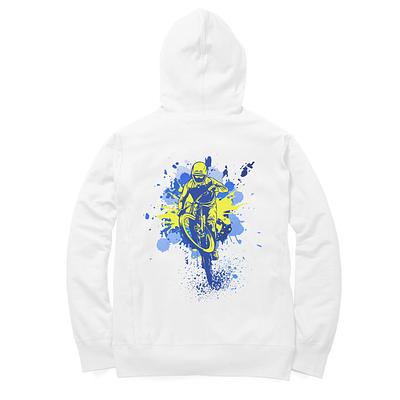 Sport Canvas Splash Regular Fit Unisex Hoodie