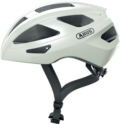 Abus Macator Road Cycling Helmet (Pearl White)