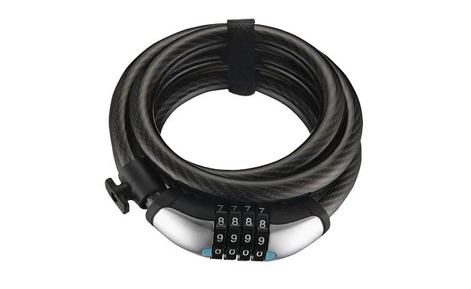 Giant Surelock Flex Combo 15 Bicycle Lock (Matte Black)