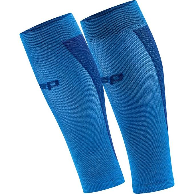 CEP Compression Core Run Ultralight 4.0 Men's Calf Sleeves (Blue/Dark Blue)