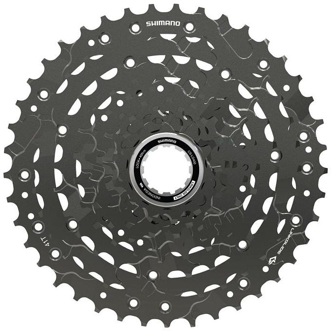 Shimano Cues CS-LG400 9 Speed Cassette (Black)