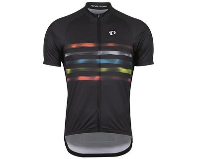 Pearl Izumi Classic Men's Cycling Jersey (Vibrant Black Aurora)
