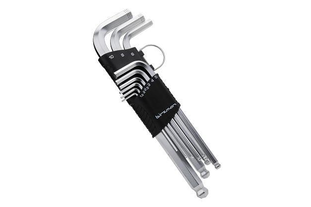 Birzman Long Arm Ball Point Hex Key Set (9 Pcs)