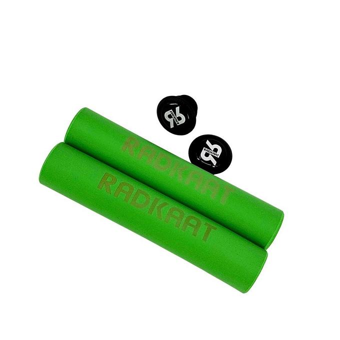 Radkaat Nitrile Edge MTB Grips (Neon Green)