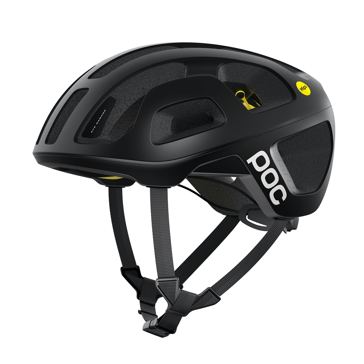 POC Octal MIPS Road Cycling Helmet (Uranium Black)