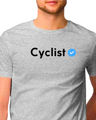 Sport Canvas Verified Cyclist Classic Fit Unisex T-Shirt