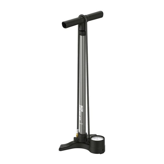 Lezyne Macro Drive High Pressure ABS Floor Pump (Flat Grey)