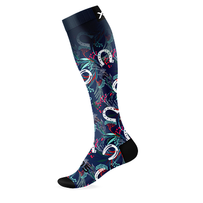 Sox Footwear Horseshoe Unisex Multi Sport Socks (Print)