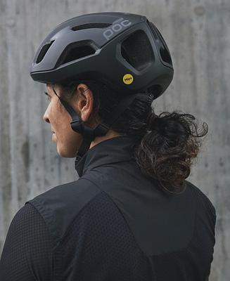 POC Ventral Air Road Cycling Helmet (Uranium Black Matt)