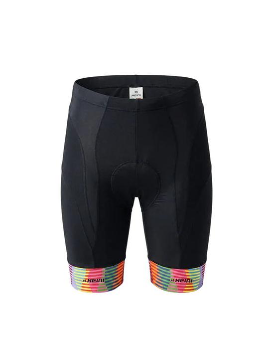 Heini Bozen 591 Men's Cycling Shorts (Black/Print)