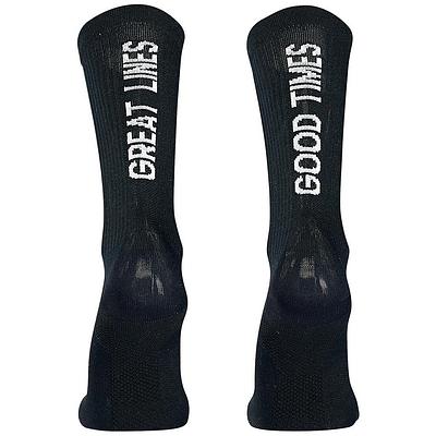 Northwave Good Times Great Lines Unisex Cycling Socks (Black)